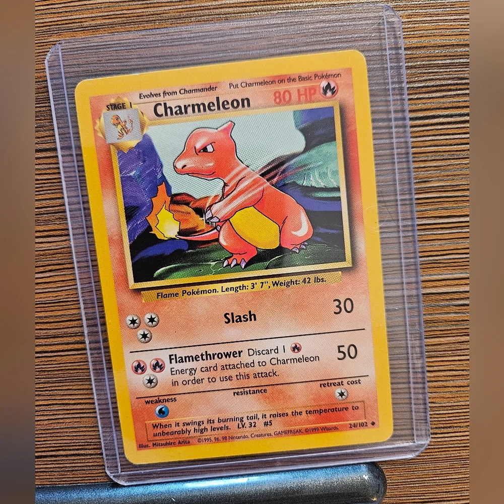 Pokemon Charmeleon Trading Card